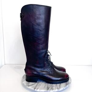 Frye Melissa Womens Riding Boots Size 6B Brown Leather‎ Equestrian Western Field